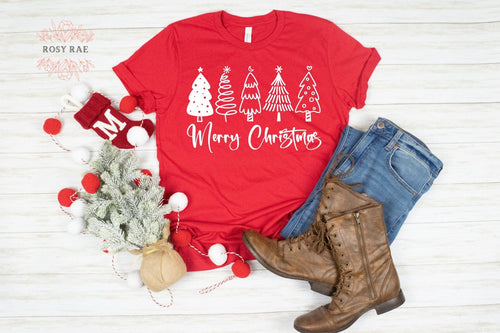 RosyRae Creations shirts Merry Christmas Tee